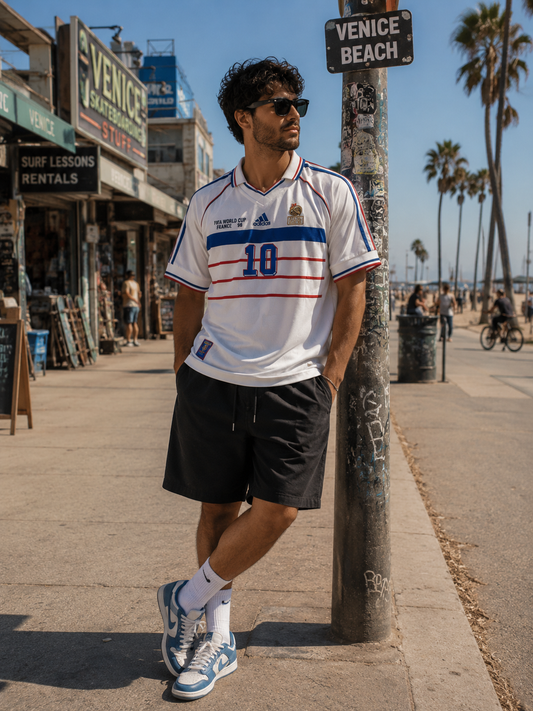 FRANCE 98 AWAY RETRO JERSEY