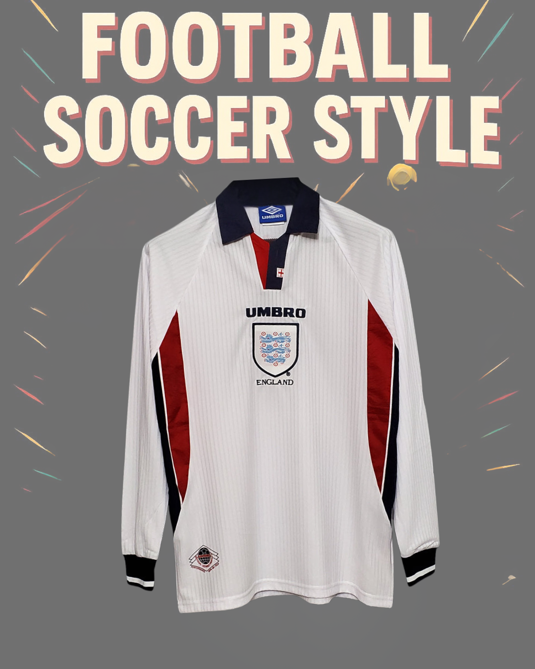 ENGLAND VINATAGE 98 JERSEY