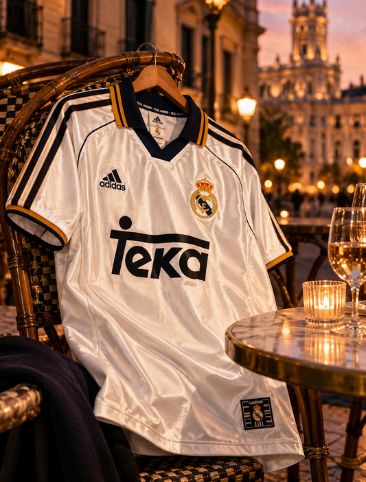 Real Madrid 98/99 Home Jersey – Adidas Teka Retro
