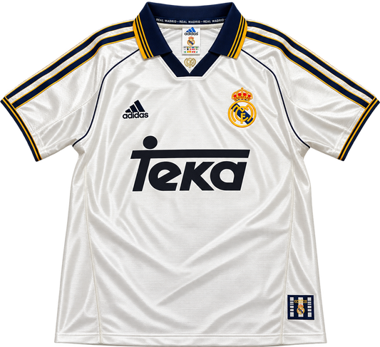 Real Madrid 98/99 Home Jersey – Adidas Teka Retro