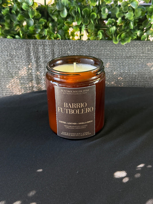 Barrio Futbolero Candle