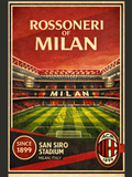 The Rossoneri Milan Poster