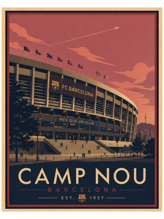 CAMP NOU POSTER
