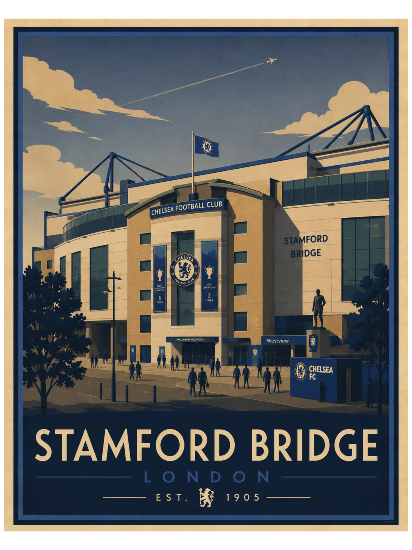 STAMFORD BRIDGE POSTER