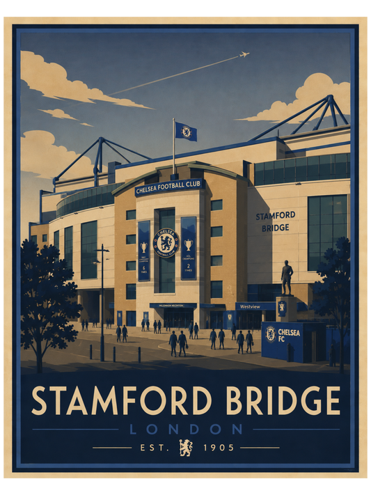 STAMFORD BRIDGE POSTER