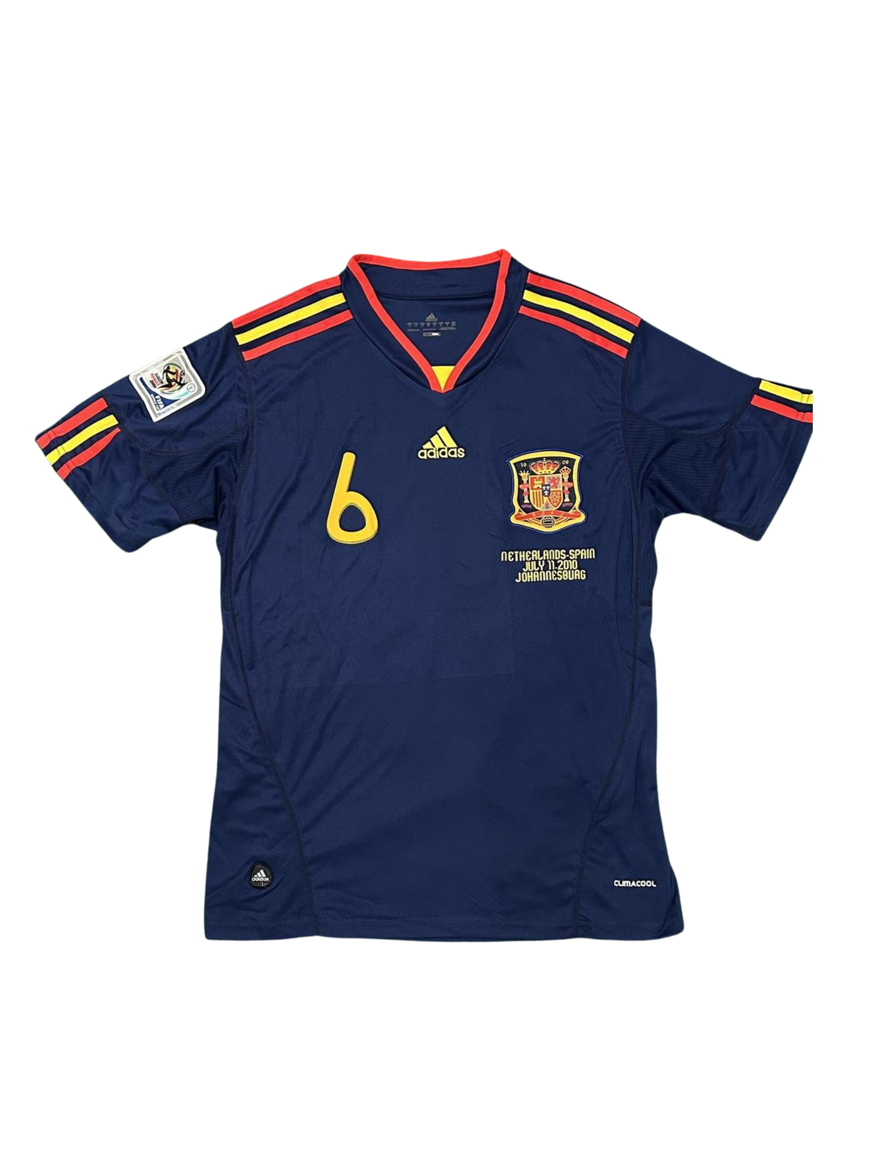 SPAIN AWAY RETRO WORLD CUP 2010