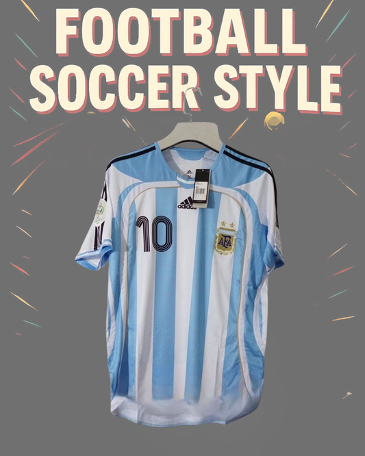ARGENTINA MESSI RETRO JERSEY 2006