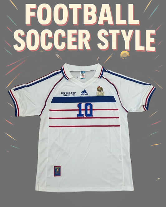 FRANCE 98 AWAY RETRO JERSEY