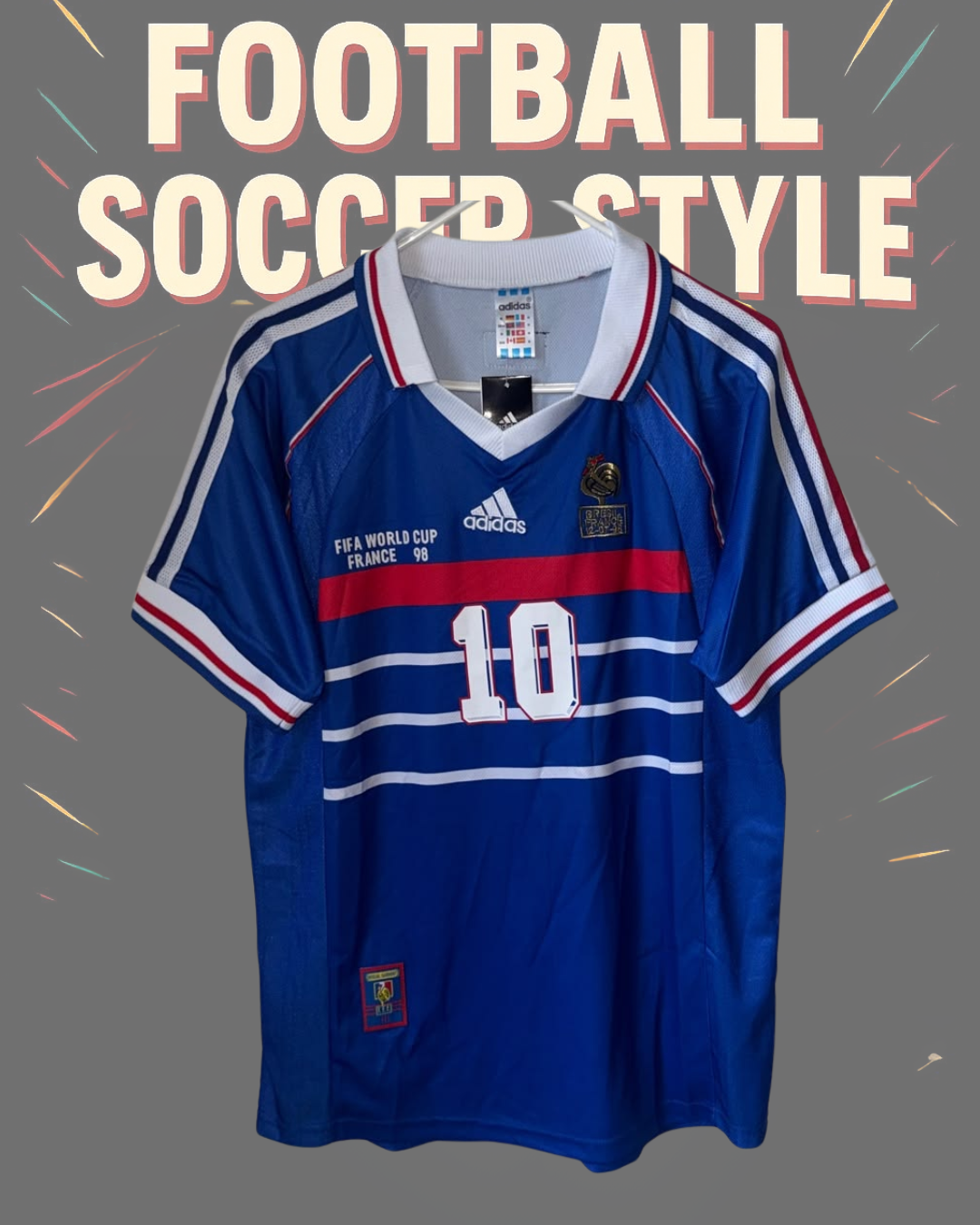 FRANCE 98 JERSEY HOME