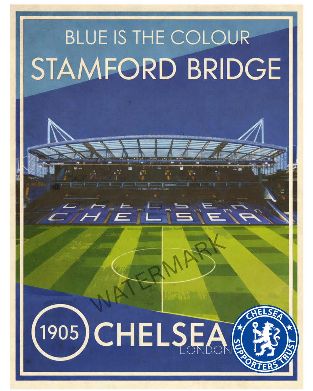 STAMFORD BRIDGE POSTER