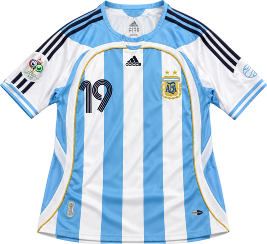 Argentina 2006 – Messi #19 Home Retro Jersey
